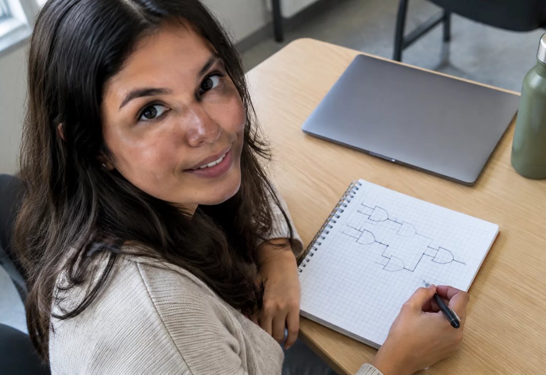 Colegas revendo no tablet as anotações do encontro anterior